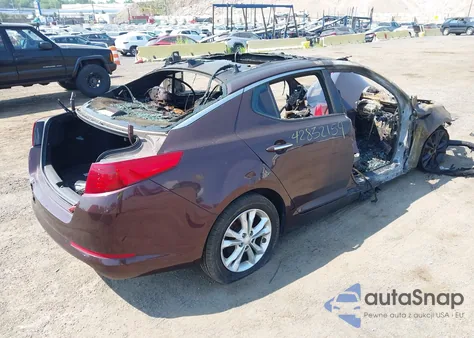 2012 Kia Optima Ex из США, поврежденный, VIN 5XXGN4A76CG010442